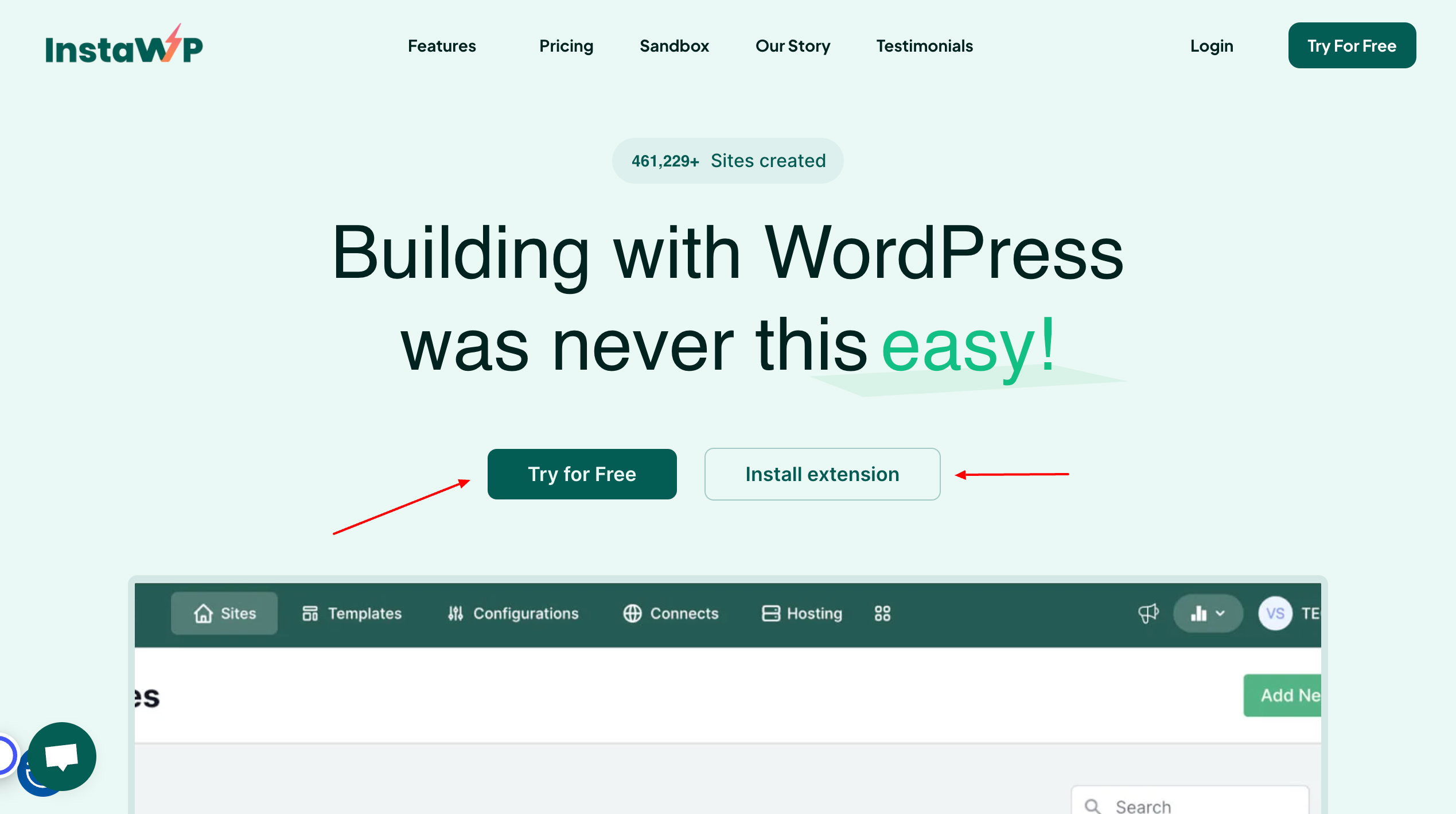 InstaWP-login-account
