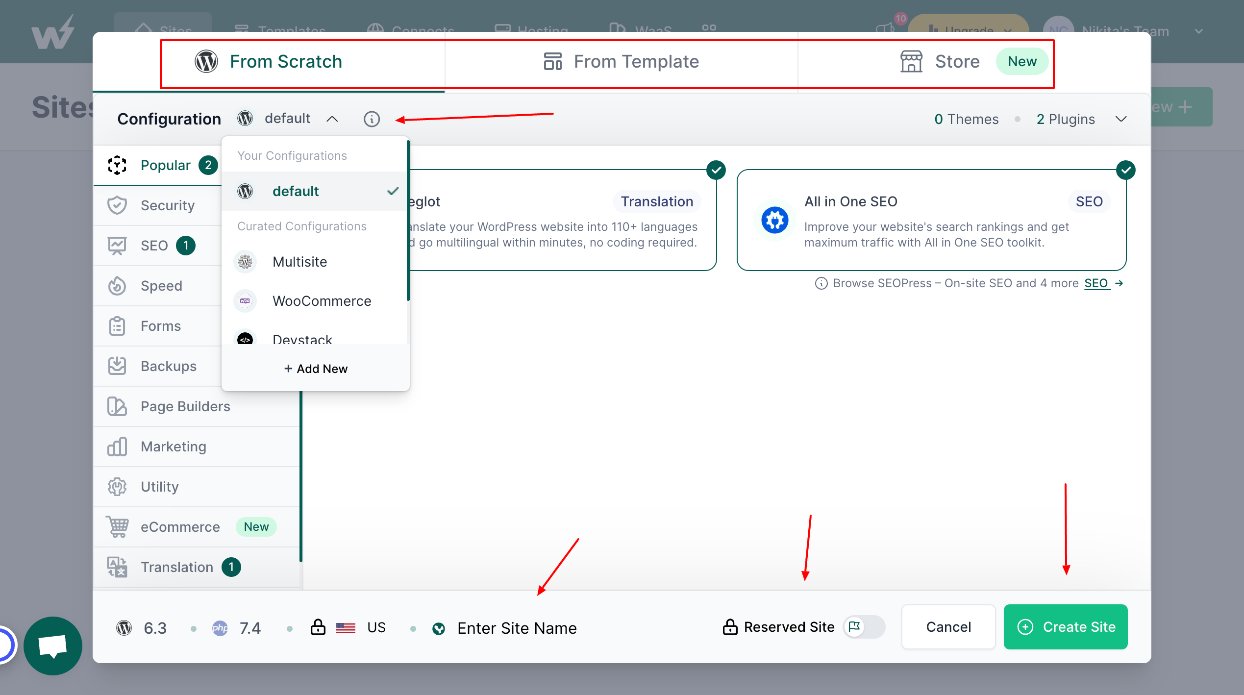 configure-wordpress-site configure-wordpress-demo-site