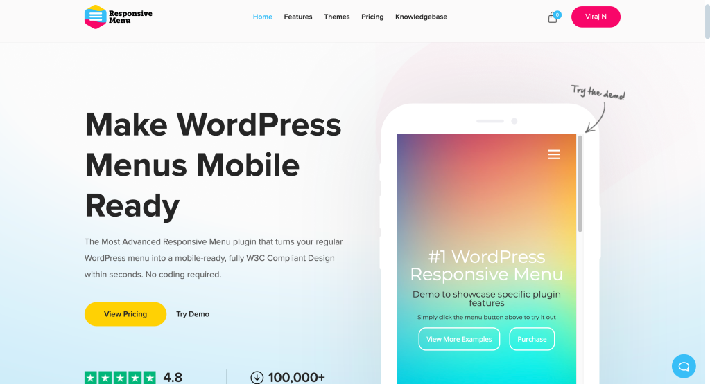 Black Friday - Responsive Menu